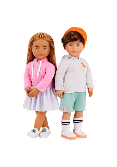 Our Generation Lizzie & Oliver Oyuncak Bebekler - 46 Cm