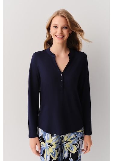 Suwen Grace Pijama Takımı Sh26229660846 Çiçek Desenli