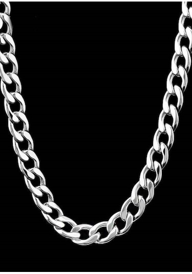 Gemici Çelik Erkek Zincir Kolye 6 Mm 56 Cm H081 (31175655) Çelik