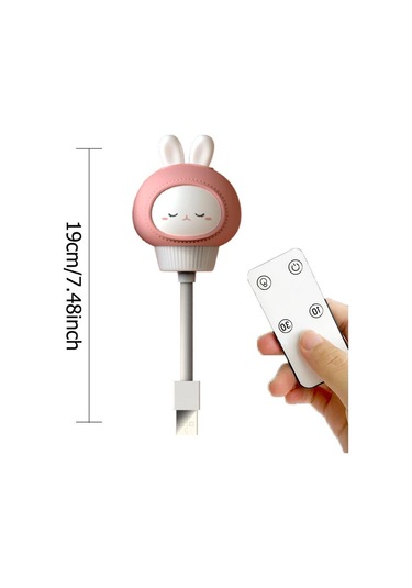Led Usb Gece Lambası Sevimli Karikatür Gece Lambası Ayı Bebek Çocuk İçin Uzaktan Kumanda Odası Dekoru Başucu Gece Lambası 56853147 Diğer