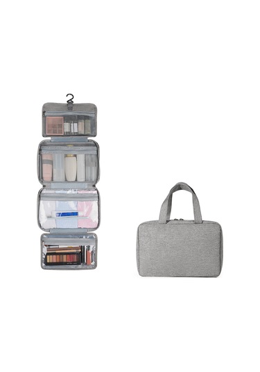 Yifomall Erkekler İçin Seyahat Çantası - Büyük Kapasiteli Su Geçirmez Asılı Makyaj Çantası