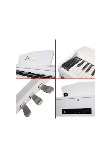 Jwin Sapphire Sdp-120w 88 Tuşlu Çekiç Aksiyonlu Piyano