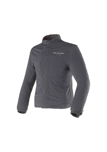 Clover Rainjet-3 Wp Korumalı Motosiklet Montu Gri Siyah Kırmızı