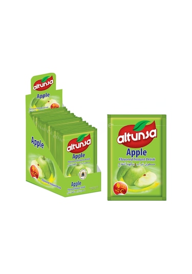Altunsa Elma Aromalı Toz İçecek 24 x 9 G