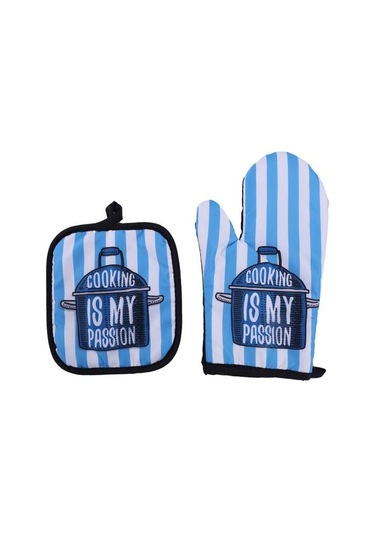 Dimi Izgara Sağ Eldiven Kalın Mikrodalga Pişirme Eldiveni Tencere İle Isıya Dayanıklı 5