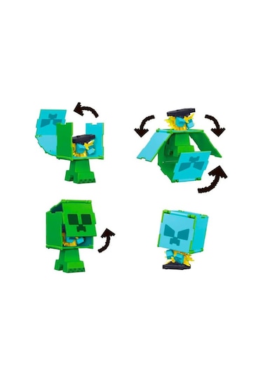 Minecraft Flippin Figs 2si1 Arada Creeper Figürü Htl46 Minecraft