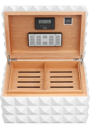 Colibri Grand Quasar Humidor Puro Kutusu Beyaz 120's