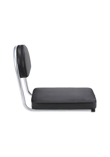 Geeroyoo Yeni Siyah Bisiklet Ve Elektrikli Bisiklet Arka Koltuk Yastığı, Suya Dayanıklı Pu Deri, Rahat Ve Kolay Kurulum Siyah