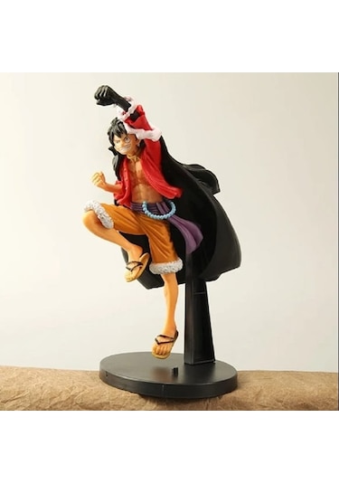 One Piece Monkey D. Luffy Haki Yumruk Pozlu Anime Figürü 20 Cm