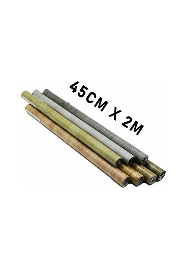 2mtx45cm Yapışkanlı Folyo Duvar Kağıt 5256 Çok Renkli