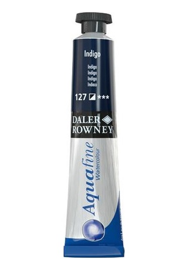 Daler Rowney Aquafine Tüp Suluboya 8ml INDIGO 127