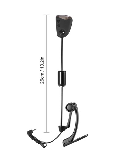 Geeksen Gece Balıkçılığı Alarm Sinyali Aleti - 7 Renkli Işık, 2.5mm Soket, Metal Ağırlık, Enerji Tasarruflu Jy-sw-19 Seti