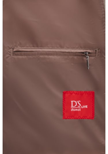 Ds Damat Regular Fit Vizon Mono Yaka Kaşe Kaban 5hf08ort10000 V01