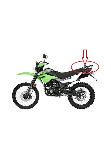 Mondial X-treme 150 200 Arka Port Bagaj Çanta Demiri