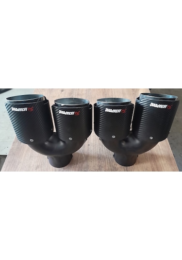 AKRAPOVİÇ 90 MM ÇİFT ÇIKIŞLI SAĞ SOL TAKIM