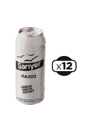 Sarıyer Karışık Aromalı Gazoz 12 x 330 ML