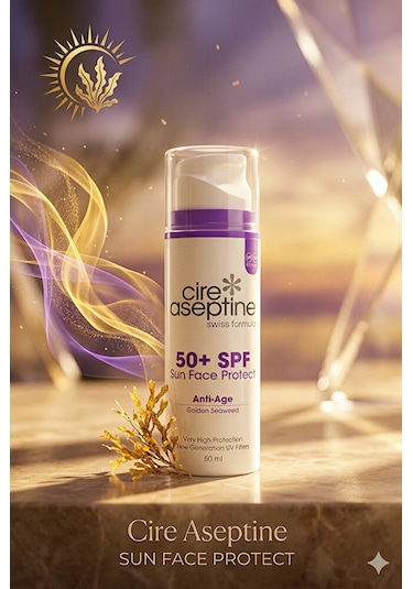 Günes Koruyucu Anti -age Yüz Kremi Spf 50+ Sun Face Protect 50 Ml