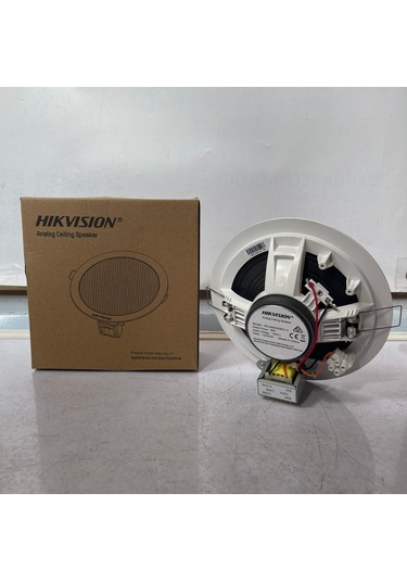 Hikvision Analog Kablolu Tavan Hoparlörleri 6w