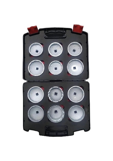 12 Parça Yağ Filtre Sökme Takma Tas Seti