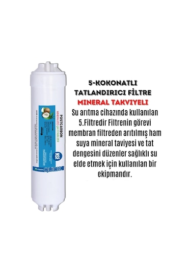 Aura Cebilon Silver ve Tüm Kapalı Kasalar ile Uyumlu 5'li Filtre Seti Quick