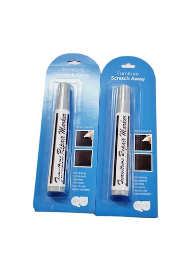 Rötuş Kalemi Antrasitgri Renk Ahşap Rötuş Kalemi / 2 Adet