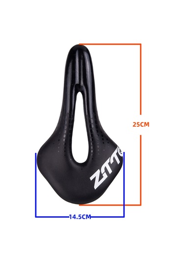 Ztto Zd-03 Bisiklet Koltuğu Geniş Bisiklet Sele Değiştirme Şok Emici Evrensel Uyum - Beyaz