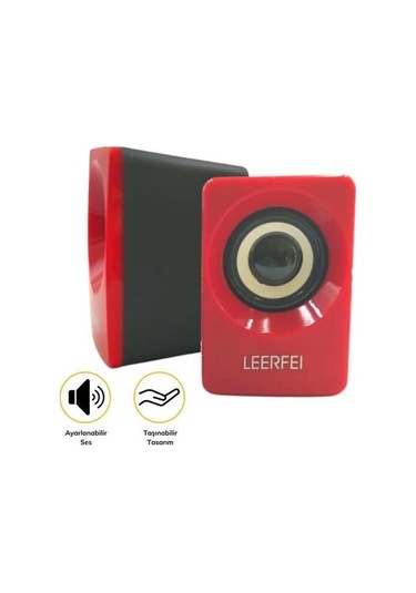 9048523491517 - Buffer N62 1+1 Multimedia Usb Ve Jacklı Mini Hoparlör Yüksek Stereo Ses Sistemi