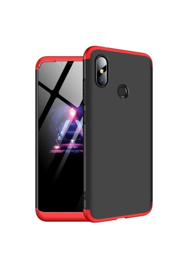 Xiaomi Redmi Note 6 Pro Kılıf Zore Kamera Korumalı Tam Koruma Ay