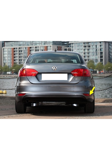 VW Jetta 2011-2014 Sağ Arka Tampon Alt Köşe Reflektörü 5C6945106A