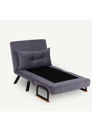 Pafu Sando Tekli Katlanır Yataklı Koltuk - Gri