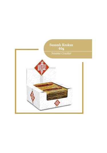 Susam Krokan 40 G X 12 Adet - Sesame Cracker