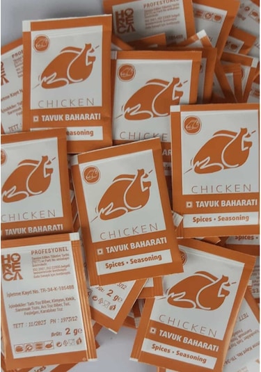 Masterpack Tek Kullanımlık Tavuk Baharatı 1000 Adet