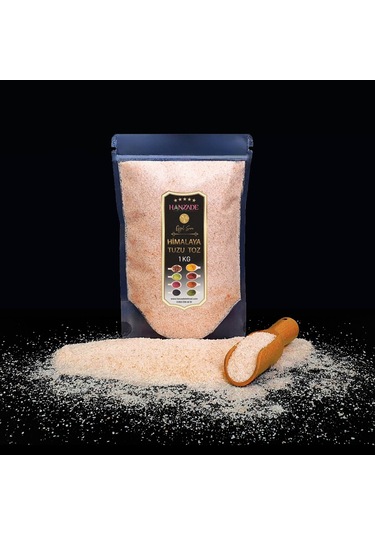 Hanzade Bitkisel Pembe Himalaya Tuzu Toz 1 KG