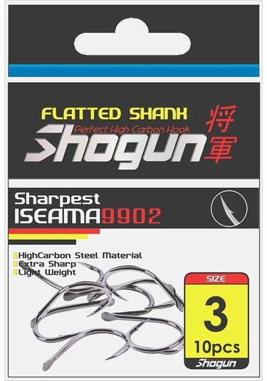 Shogun 9902 Iseama Olta İğnesi No:4/0 - Standart