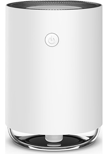 Padalink Beyaz Mini Nemlendirici: Sürekli/aralıklı Sprey Modu, Gece Işığı, Otomatik Kapanma, 220ml Kapasite, Ultra Sessiz