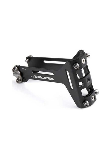 Artfulabode Su Siyah Şişesi Montajlı Kolay Kafesi İçin Geeroyoo Çift Bisiklet Alüminyum Alaşım Adaptörü - Lg Siyah