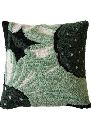 Snapbuy Minimalist Dokulu, Kanepe Yastık Kırlent Kılıfı, Ev, Ofis Veya Yatak Odası İçin Lüks Stil Yeşil