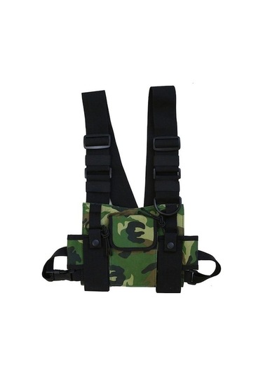 Ankatek Yeleği Ve Torba, Taktik Sporlar Paketi Oxford Kumaş Koşu Kamuflaj Kadınlar İçin İçin Göğüs Göğüs Fonksiyonlu Fazla Erkekler Çok Cepli Çantası Birden Açık Eg Kamuflaj Kamuflaj