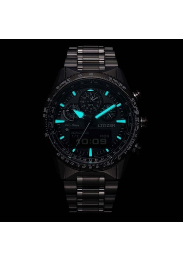 Citizen Jv2006-55h Eco-drive Erkek Kol Saati Metalik Gri
