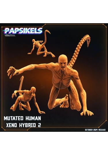 Willowhaven A Sku Bilim Kurgu Mutant Xeno Hibrit Boyanabilir Figür Koleksiyon