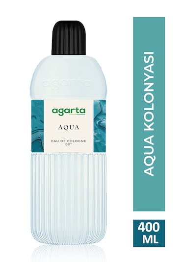 Agarta 80 Derece Aqua Kolonya Pet Şişe 400 ML