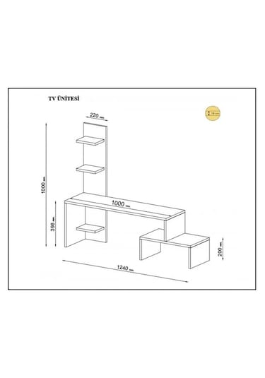 Mevsim Tv Ünitesi Ceviz