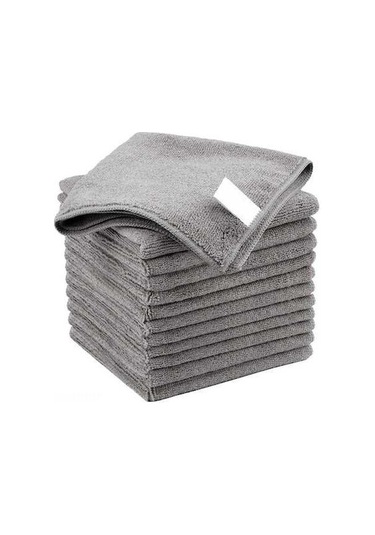 Novahub 12'lik Mikrofiber Temizlik Bezi Seti - 300 Gsm Süper Emici, Yumuşak Temizlik, Çizik Bırakmayan, Çok Amaçlı Kullanım