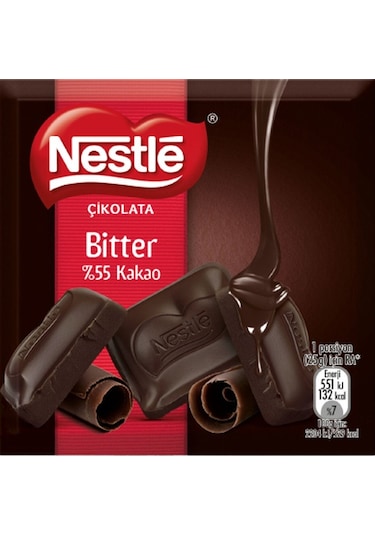 Nestle Classıc Kare Bitter Çikolata 6 x 60 G