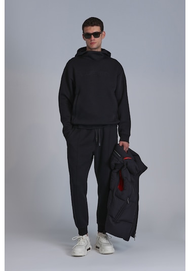 Lufian Erkek Eşofman Altı 112050053 Siyah Siyah