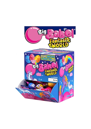 Big Babol Fantastic World Unicorn Eggs Mono Sakız 100 x 5 G