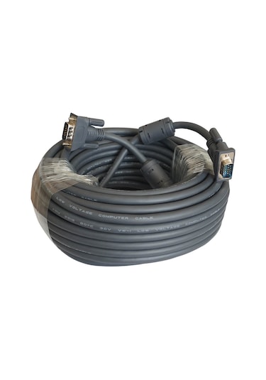 VGA Kablo Projeksiyon LCD Monitör Ekran Görüntü Kablosu 1080P 20 M