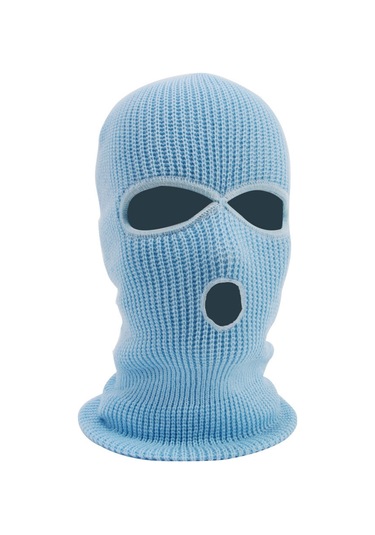 Geeksen Kış Outdoor Sporlar İçin Isınabilir Yüz Maskesi - Tri-kaçıklı, Nefes Alabilir, Bisiklet/skayak Kullanıma Uygun Mavi Gök Mavisi