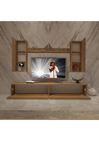 Decoraktiv Eko 7 Mdf Std Tv Ünitesi Tv Sehpası Pera