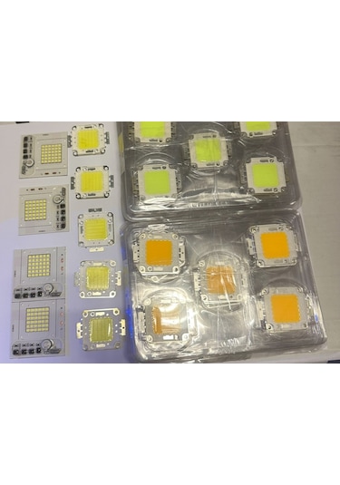220w 50w Projektör Çipi Beyaz Renk